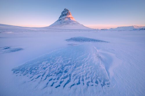 The compositional possibilities featuring Kirkjufell in winter are endless Kirkjufell, Iceland, winter