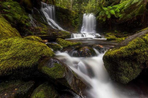 Always new ways to shoot this old photoographer's favourite horseshoe falls, tasmania, mount field