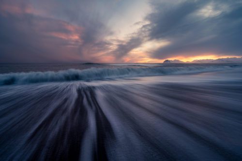 A much less frequently view towards the Vestrahorn mountain Eystrahorn, Vestrahorn, Iceland