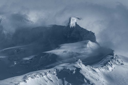 Like an ice dragon atop a mountain Iceland