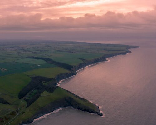 Sunrise over Dunraven Bay Dunraven Bay, Glamorgan heritage coast, Wales