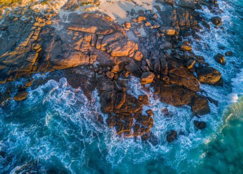 The idyllic coast of Margaret River in Western Australia Margaret River, Western Australia