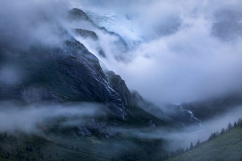 Moody day in Alaska Alaska