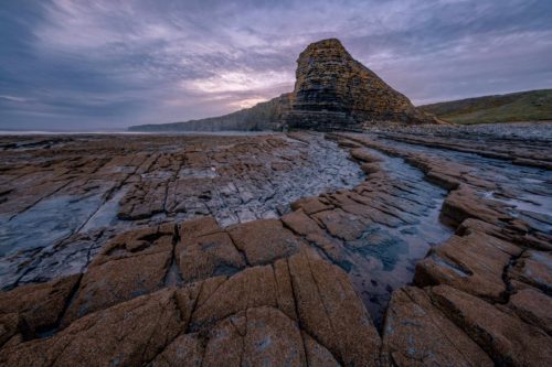 One of the most impressive seascape locations on the Pembrokeshire coast of Wales Pembrokeshire, Wales, Nash Point