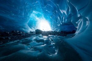 Alaska, ice cave