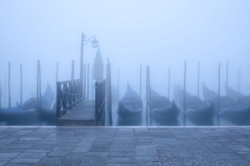 Foggy mornings are my favourite conditions in Venice fog, Venice, Venezia, San Marco, gondolas