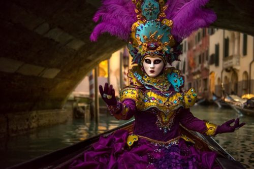 No guesses what Sophie was singing on this gondola ride Gondola, Carnevale, Venezia, Venice