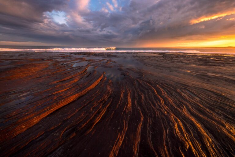 Sunrise at the red rocks of Kalbarri Kalbarri, Western Australia, sunrise