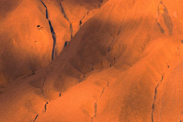 Abstract view of the patterns and textures on Uluru Uluru, abstract, Northern Territory, Red centre