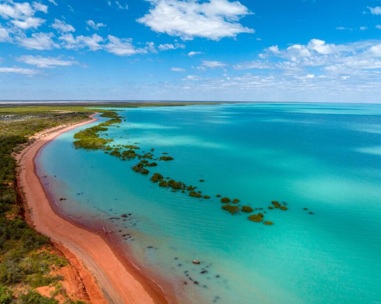The stunning colour palette around Broome Roebuck Bay, Western Australia, Broome
