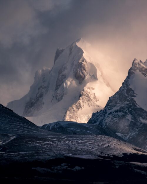The beauty of clearing storms always takes my breath away Patagonia, El Chalten, Argentina