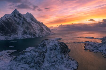Just another beautiful day in Lofoten Lofted Islands, Norway