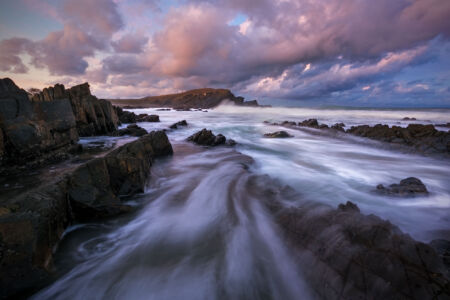 Seascape from a well known surf break in New South Wales, Crescent Head Crescent Head, New South Wales