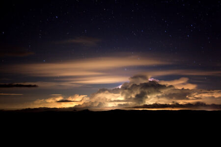 Finalist in the landscape section of the Australian Geographic ANZANG 2009 competition was this image of an electrical storm over the Grose Valley Grose Valley, Blue Mountains, New South Wales