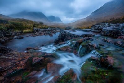 View to the Three Sisters of Glencoe Glencoe, Three sisters, Scotland