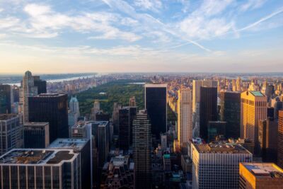Rockefeller center, New York City, Central Park