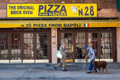 pizzeria, New York City, Greenwich village